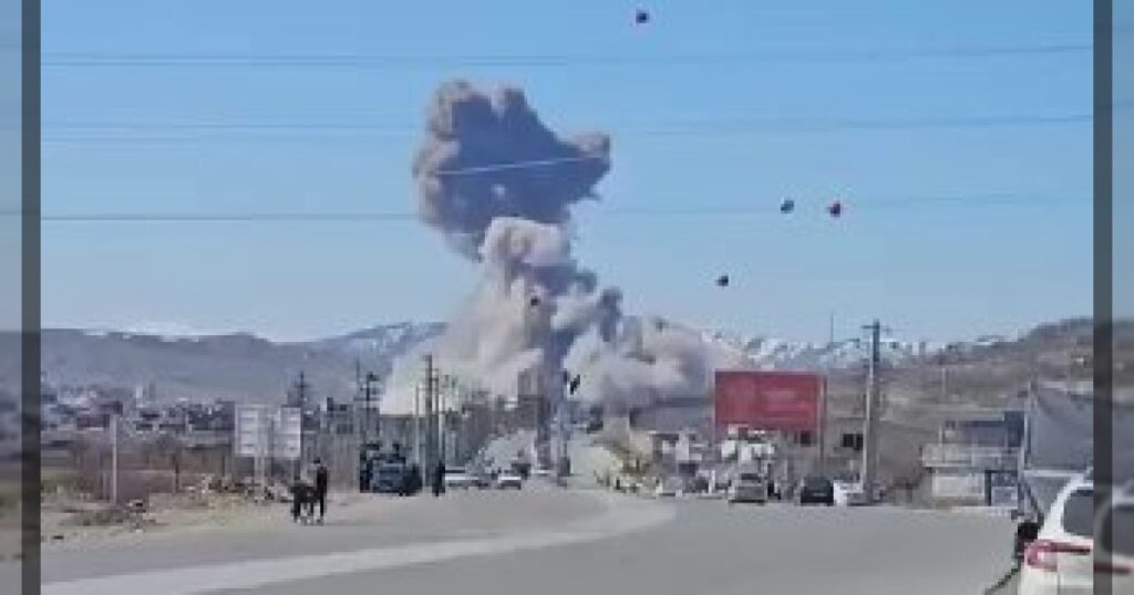 Военный объект в городе Бане (Иран) был атакован.