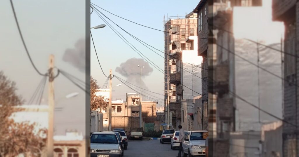 Авиаудары по Урмии в азербайджанской провинции Ирана продолжаются.