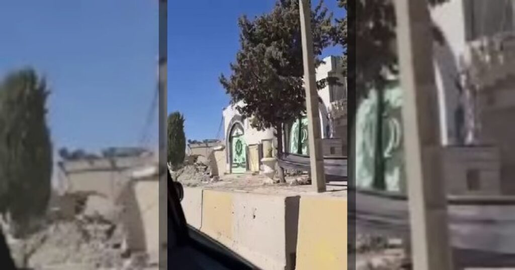 База подразделения подавления Ирана в Иламе была полностью уничтожена