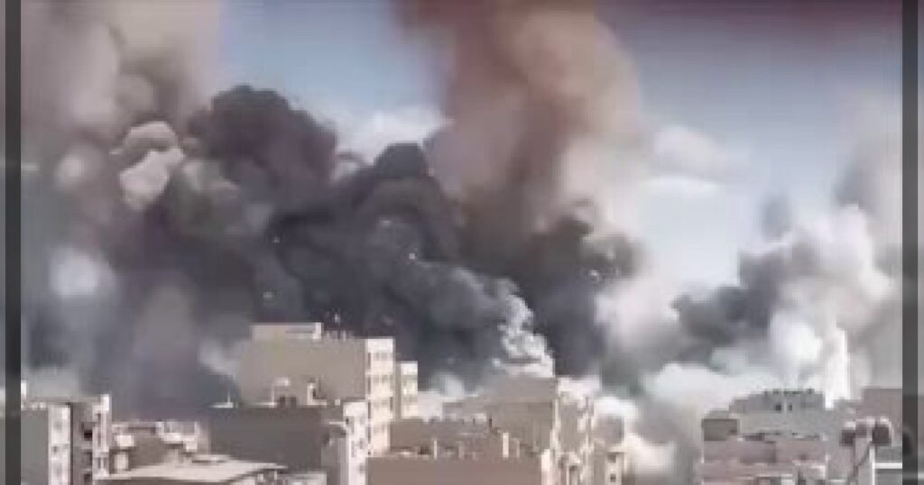 Тегеран в огне