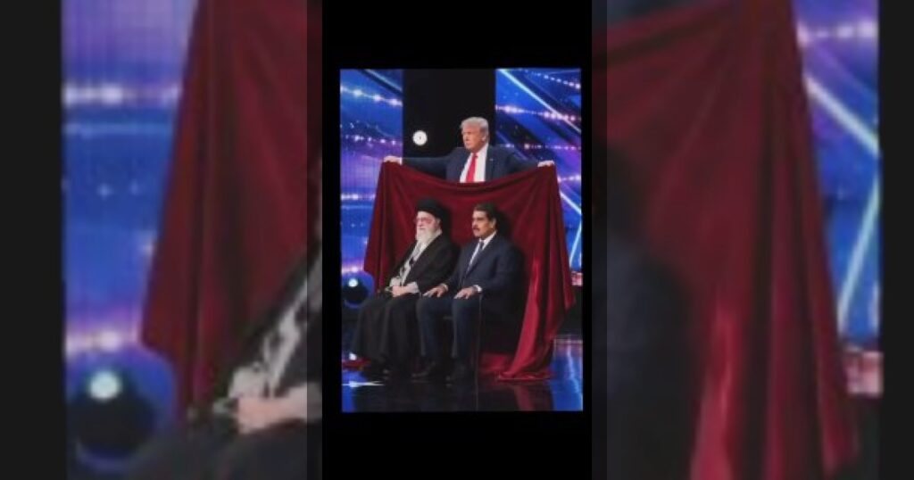 Президент Аргентины Хавьер Милей опубликовал видео, созданное с помощью ИИ, на котором Дональд Трамп показывает фокус с исчезновением Хаменеи и Мадуро