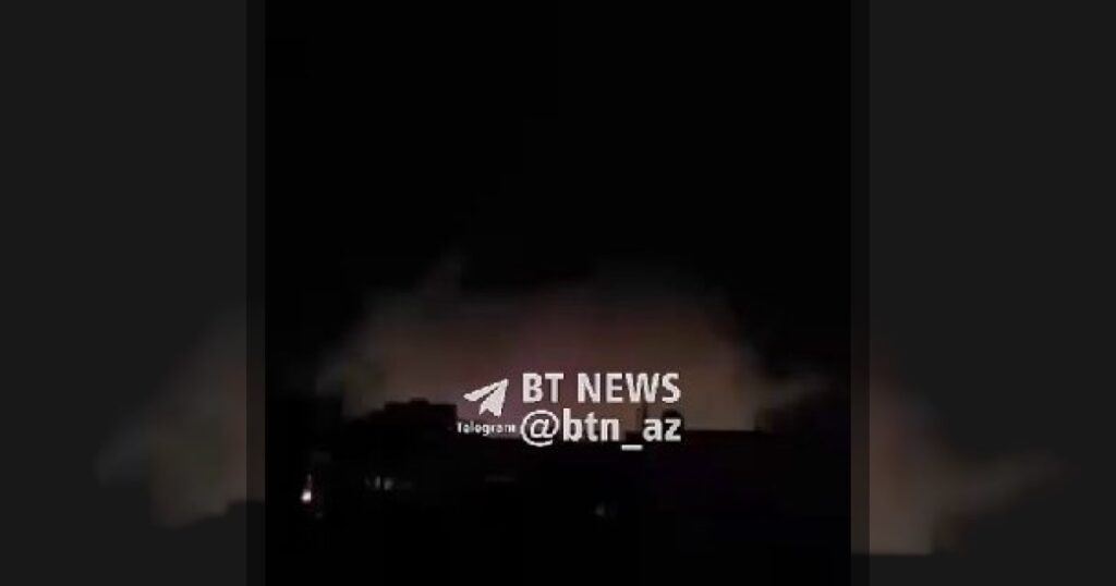 По объектам КСИР в Байкенди, провинция Западный Азербайджан (Иран), нанесён удар.