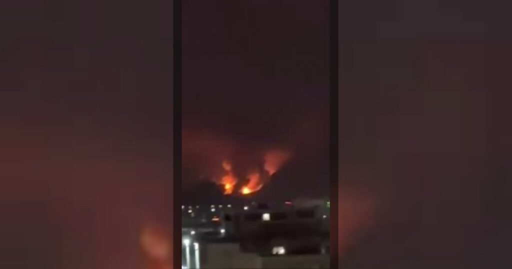 По ракетной базе Йезд в центральной части Ирана были нанесены совместные удары США и Израиля.