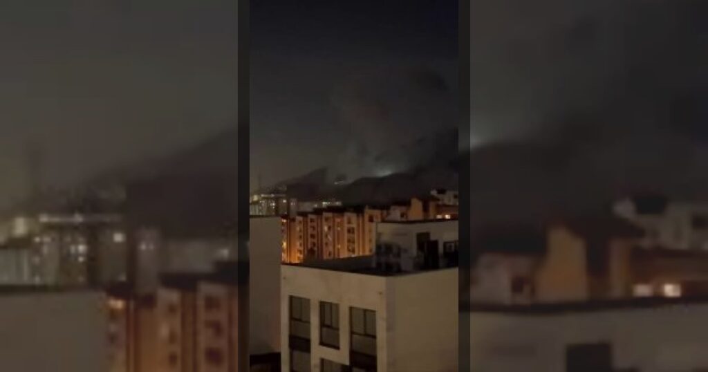 Мощные взрывы в Тегеране