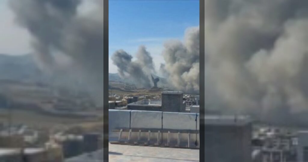 База ВС Ирана Имам Али в Санандадже на западе Ирана уничтожен