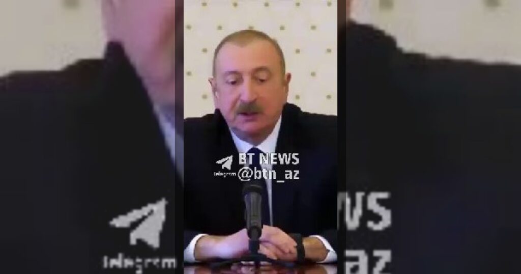 Полное выступление президента Азербайджана Ильхама Алиева по поводу атаки Ирана на Нахчыван (на русском языке).