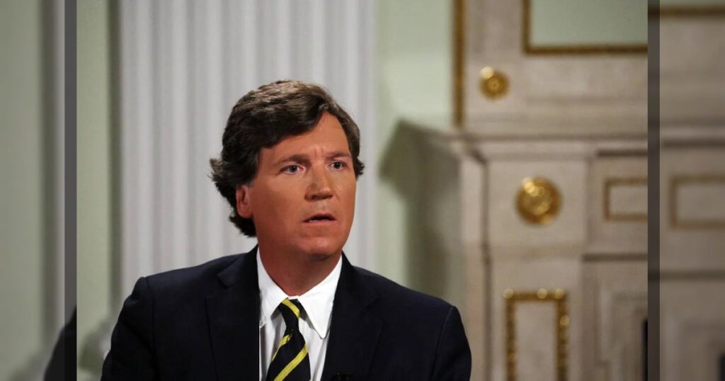 Трамп сказал, что журналист Такер Карлсон исключен из движения Make America Great Again (MAGA; «Сделаем Америку снова великой»), поскольку тот «сбился с пути».