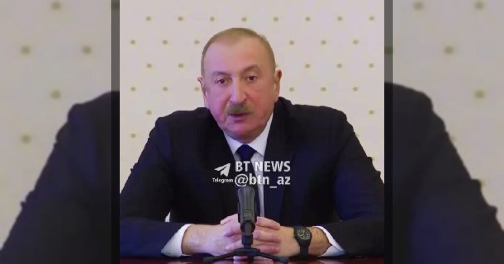 Cənab Prezident sizin əsl adınızı deyib.