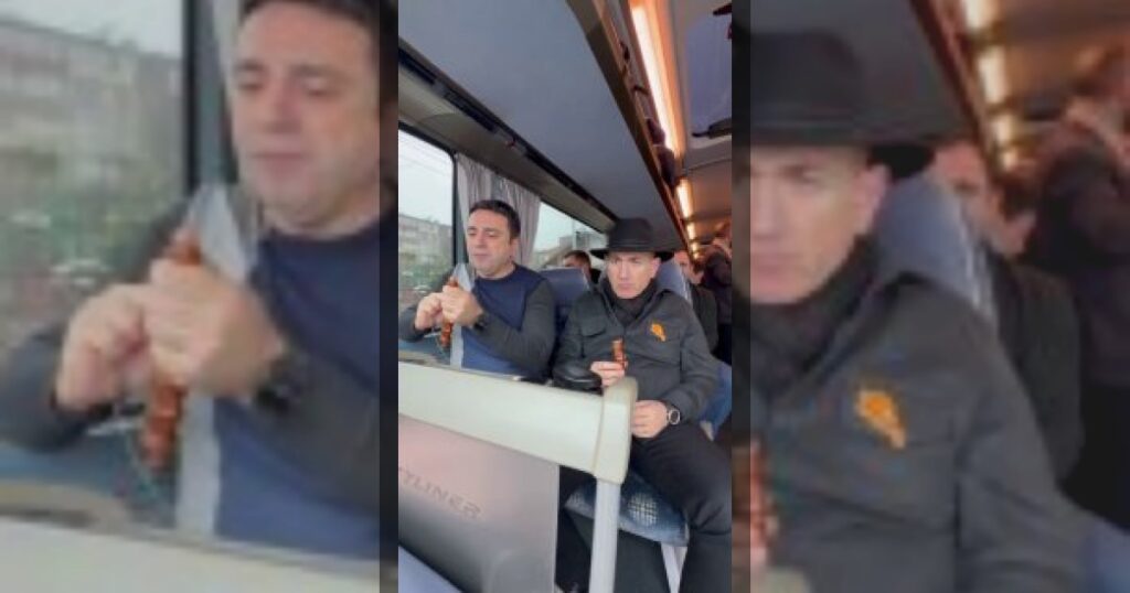 Тем временем Пашиняна уже с чурчхелой