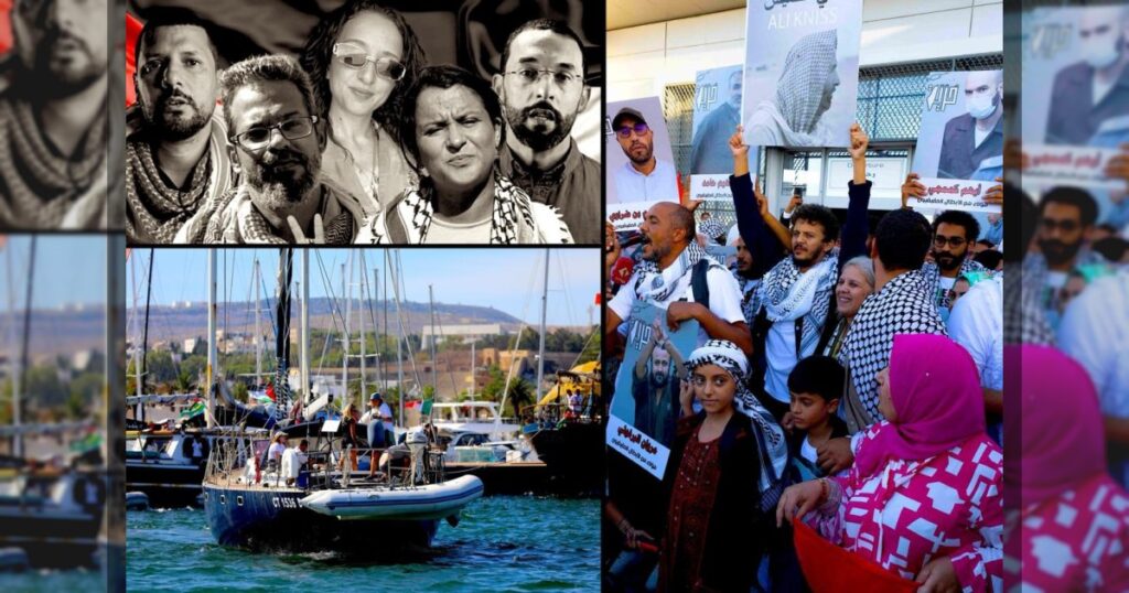 Тунис задерживает активистов флотилии помощи Газе и запрещает проведение мероприятия