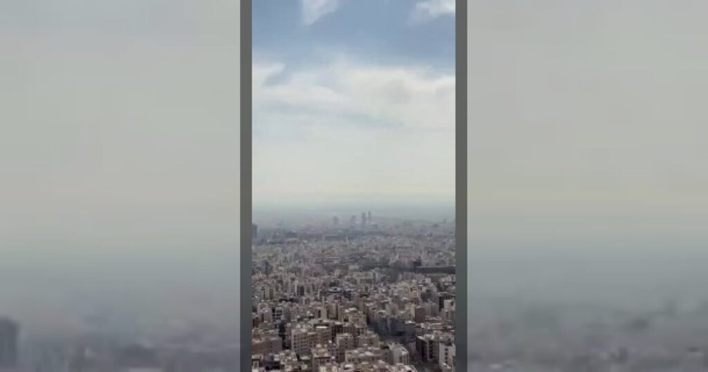 Взрыв в Тегеране попал на камеру!