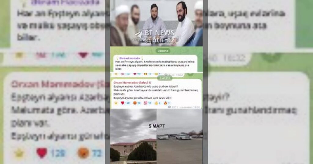 Член созданной Ираном антиазербайджанской группировки «Хусейнийюн» и агент ФСБ РФ Орхан Мамедов после публикации BT News понял, что фактически выдал своих хозяев, и начал оправдываться по поводу теракта в Нахчыване.