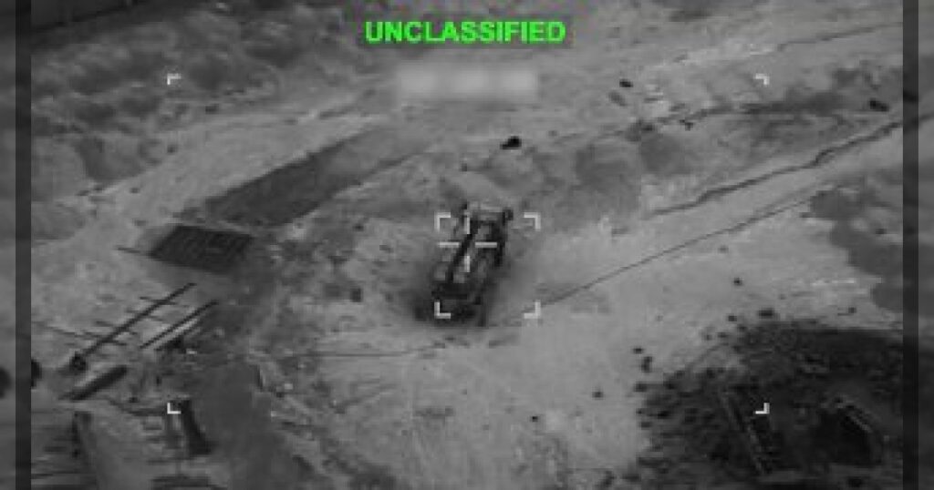 Пентагон опубликовал новое видео ударов ВВС США по целям в Иране