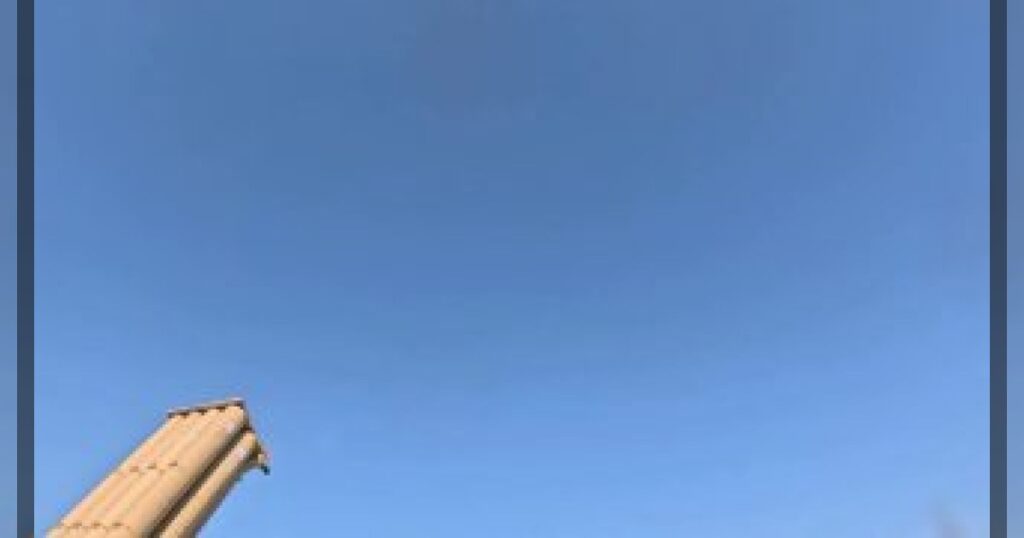 CENTCOM опубликовало кадры работы американской системы противовоздушной обороны на Ближнем Востоке