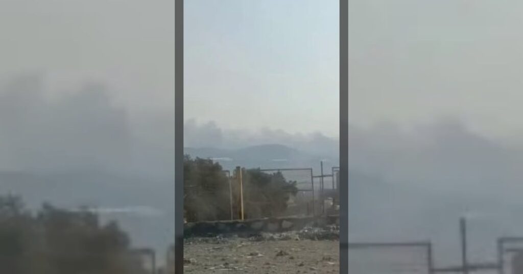 Сегодняшние американо-израильские авиаудары по промышленной зоне на севере Тегерана