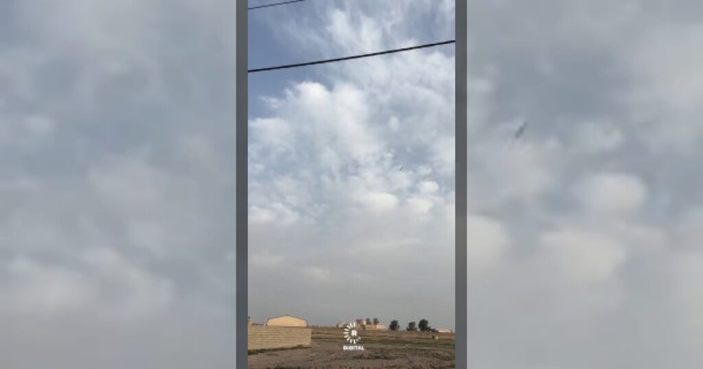 Кадры американского дрона LUCAS в боевых операциях в Ираке