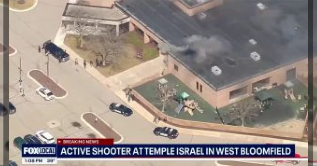 В Мичигане произошел теракт в синагоге.