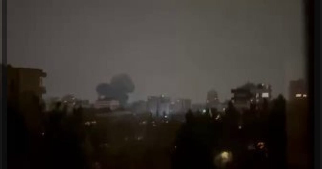 Авиаудар по Тегерану