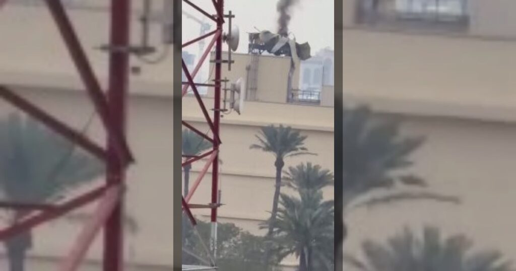 Удар пришелся по вертолётной площадке на территории посольства США в Багдаде — AP