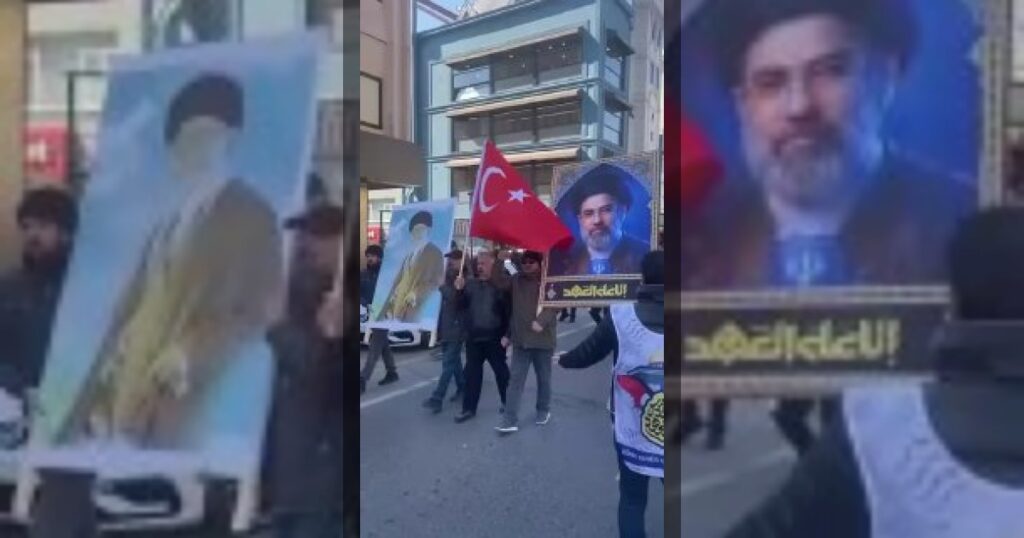 В районе Фатих в Стамбуле состоялась акция сторонников Ирана