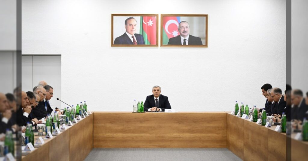 В Ходжавенде прошло заседание штаба по восстановлению освобождённых территорий