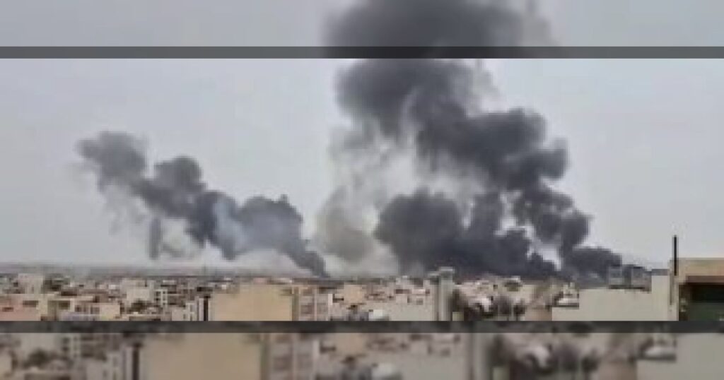 Взрывы в аэропорту Исфахана сегодня утром