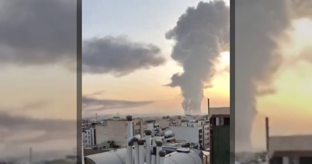 Израиль проводит масштабную атаку на иранскую инфраструктуру по всей территории Ирана.