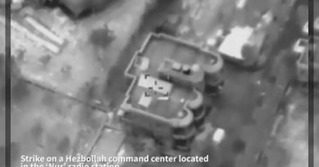 ЦАХАЛ заявил об атаке на штаб-квартиру разведки и спецназа «Хезболлах» в Бейруте, — пресс-служба Армии обороны Израиля