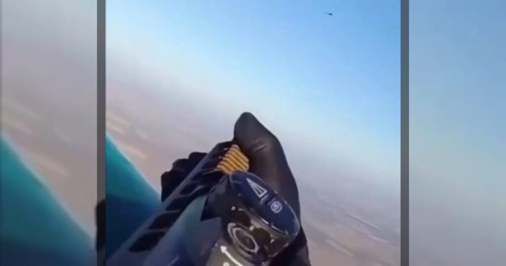 Перехват «Герани» украинским учебно-тренировочным самолетом Як-52