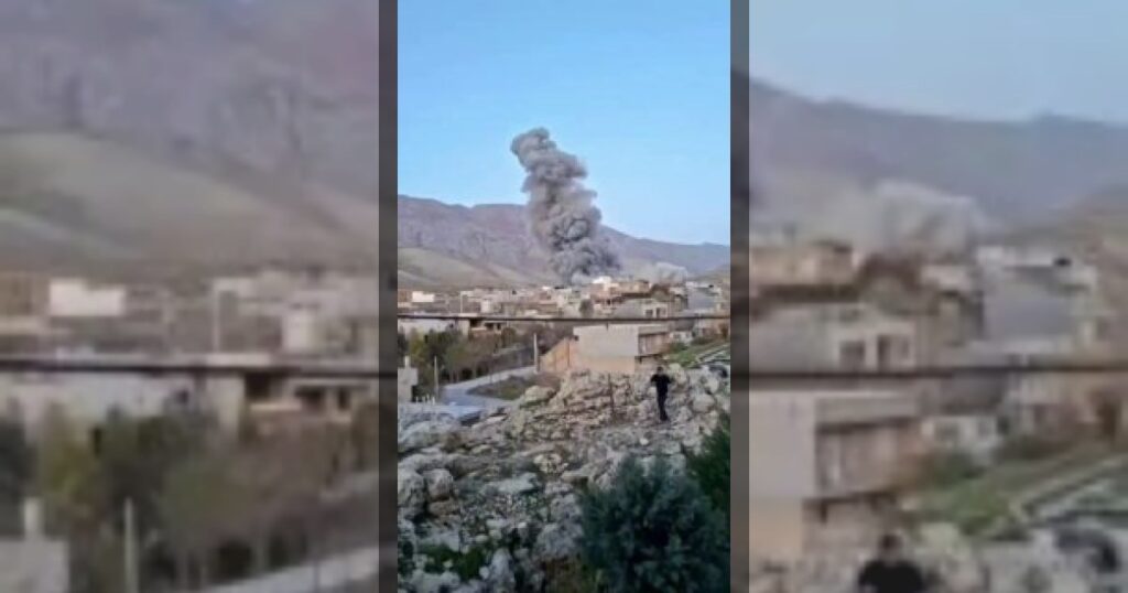 Удары по объектам КСИР в Лорестане