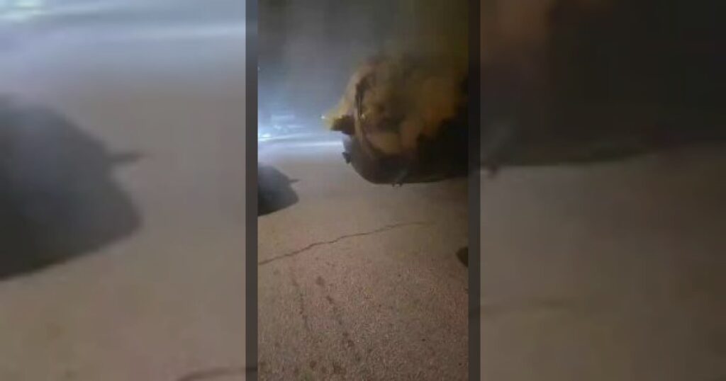 После иранского обстрела в Тель-Авиве зафиксированы разрушения.