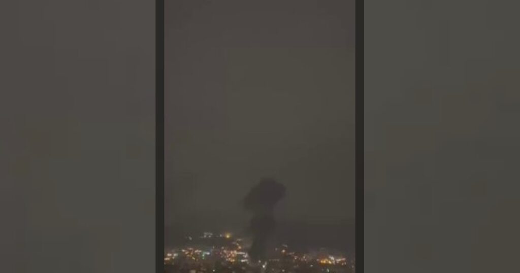 Этой ночью Иран подвергся массированным ударам