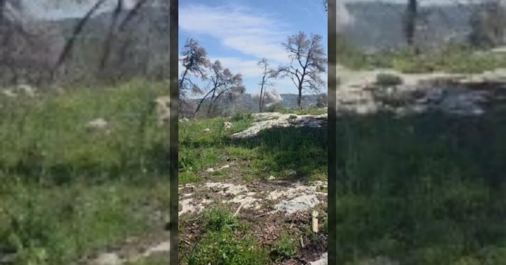 Кадры прилётов иранских ракет по Израилю.