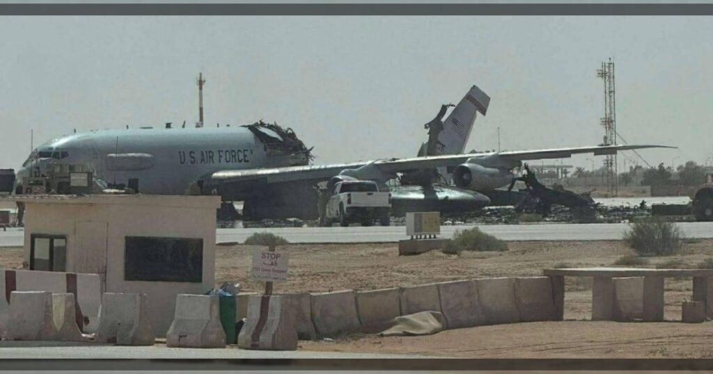 Во время удара Ирана по авиабазе США в Саудовской Аравии был уничтожен самолет раннего предупреждения и управления E-3G «Sentry»