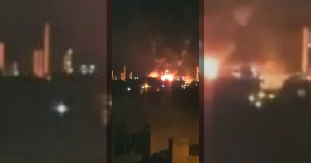 Этой ночью нефтехимический завод в Тебризе был атакован.