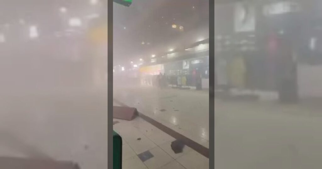 Дубайский международный аэропорт, недавно подвергшийся иранскому авиаудару