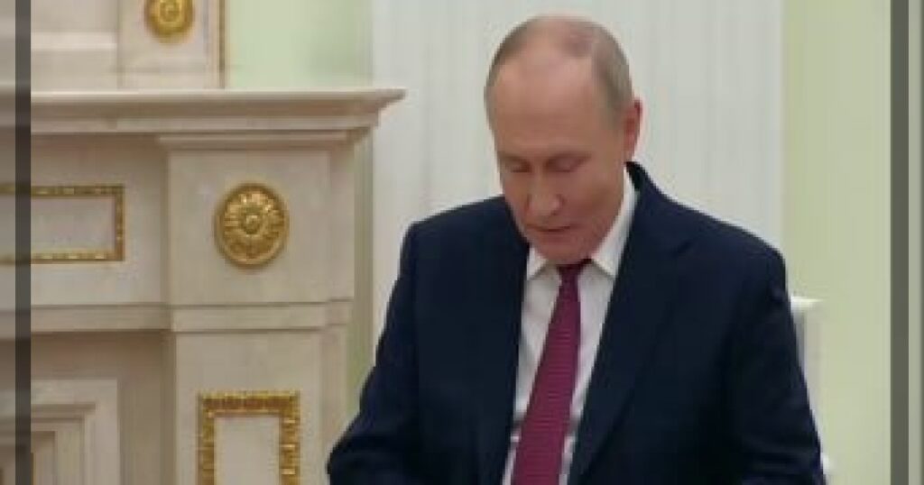 Полное видео: переговоры Путина и Пашиняна в Кремле