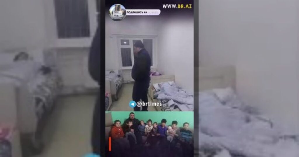 В Азербайджане отец девяти детей просит молиться: шестеро детей отравились угарным газом