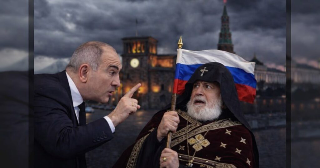 Симонян назвал Ктрича Нерсисяна (Гарегин II) угрозой для Армении