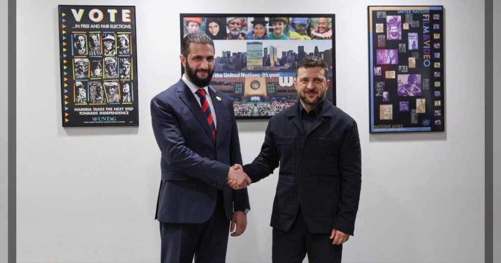 Зеленский в Дамаске