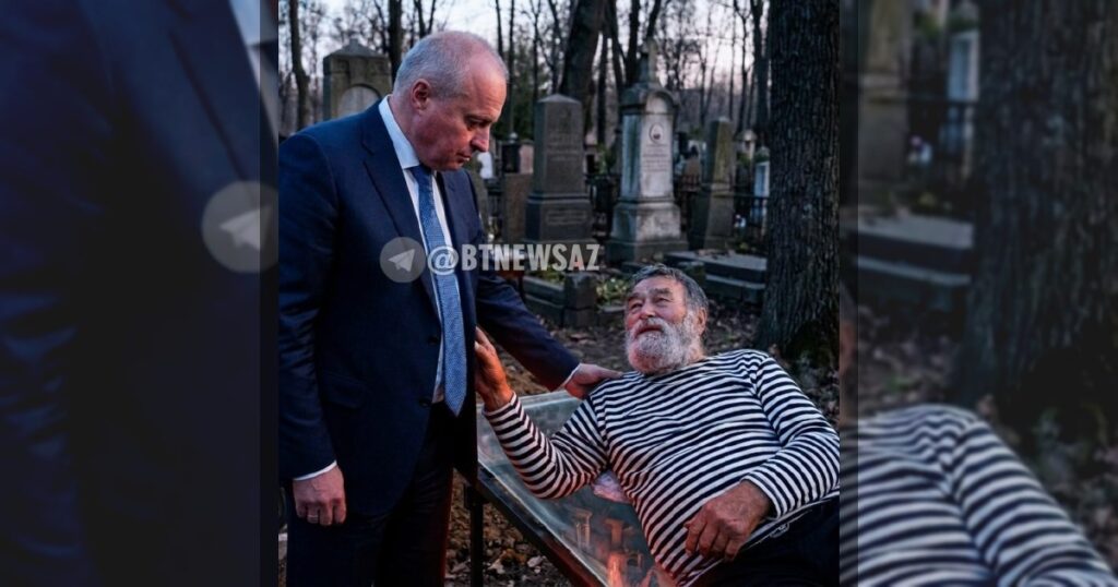 Российский посол почтил память человека, чьи руки пропитаны кровью невинных азербайджанцев