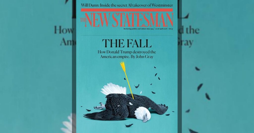 Новая обложка The New Statesman: