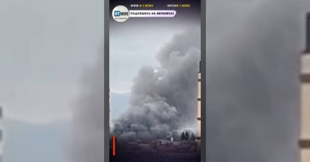 Взрыв произошел во Владикавказе, здание частично разрушено