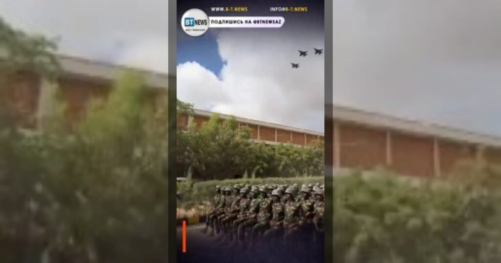 Турецкие F-16 приняли участие в военном параде в Сомали