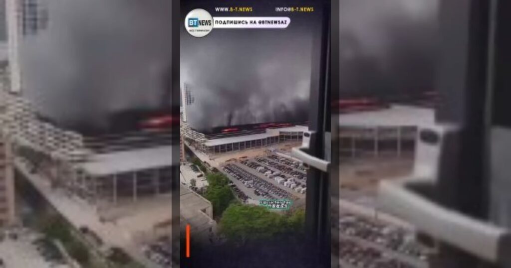 В Китае вспыхнул пожар в гараже компании BYD.