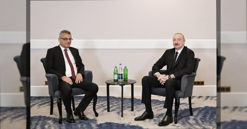 Сегодня в Анталье состоялась встреча президента Азербайджана Ильхама Алиева с президентом Турецкой Республики Северного Кипра Туфаном Эрхюрманом.