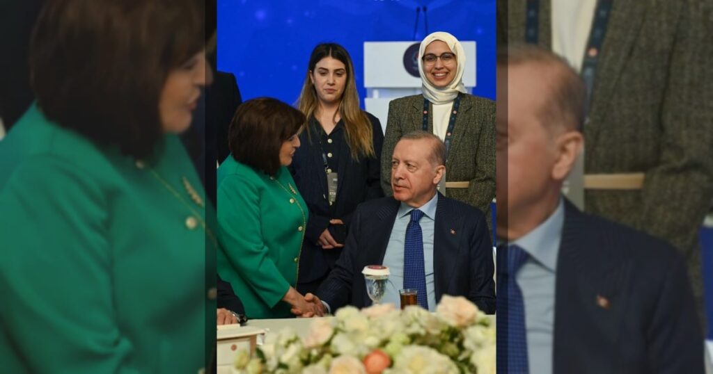 Президент Турции Реджеп Тайип Эрдоган провёл встречу с главами парламентов — участниками 152-й Ассамблеи Межпарламентского союза (МПС).