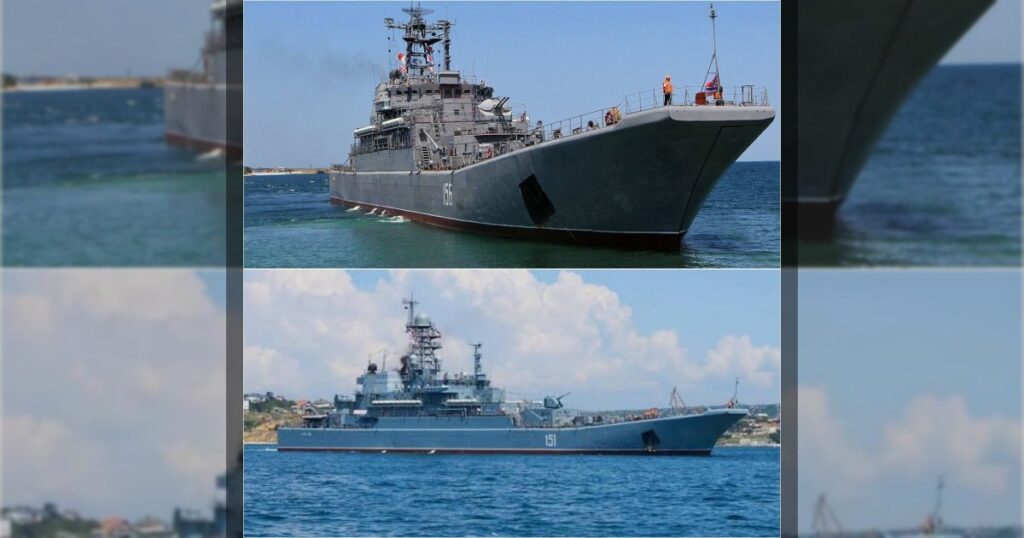 Служба безопасности Украины заявила о поражении российских военных кораблей в Крыму.