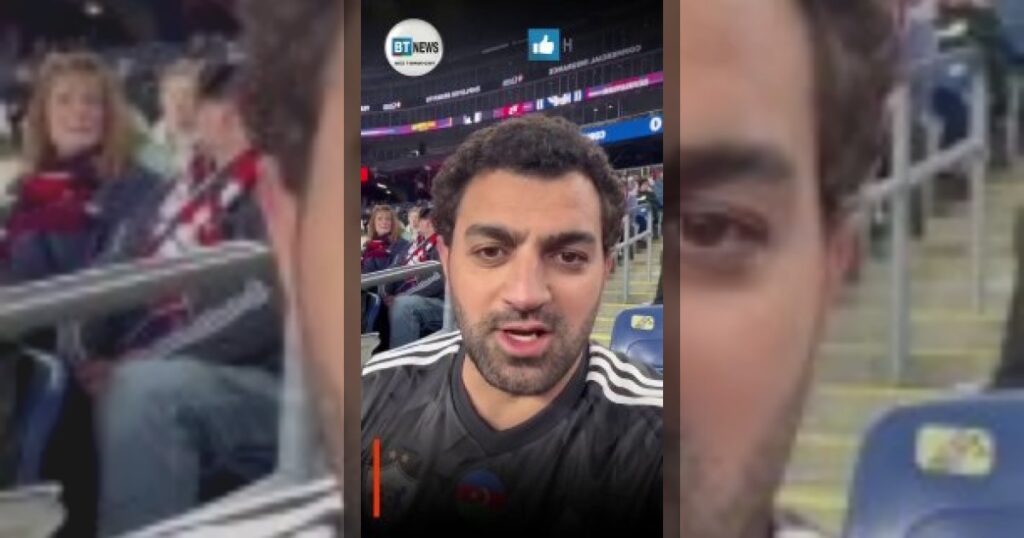 Болельщики устроили сюрприз Нариману Ахундзаде.